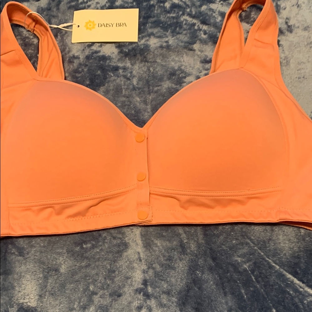 Pink Adjustable Strap Bra Intimates